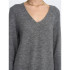 Vestido Only Jdyelanora L/S V-Neck Knt Noos Mujer Dark Grey Melange