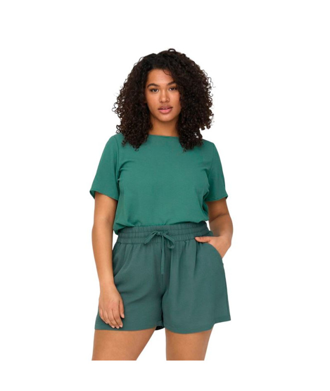 Camiseta Only Carvica Life Ss Noos Balsam Green Mujer