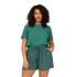 Camiseta Only Carvica Life Ss Noos Balsam Green Mujer