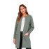 Casaco Only Onlriver L/S Long Knt Noos Agave Green Detalhe: W Mulher