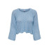 Sudadera Only Onlnola Life 3/4 Knt Noos Mujer Light Azul