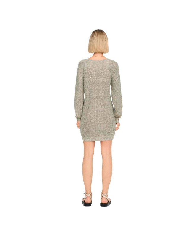 Vestido Only Jdywhitney Megan L/S Boat Knt Noos...