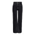 Calça Only Onljuicy Hw Wide Leg Rea244 Noos Black Denim Detalhe:N Mulher