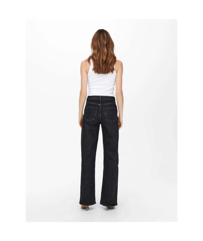 Pantalon Only Onljuicy Hw Wide Leg Rea244 Noos...