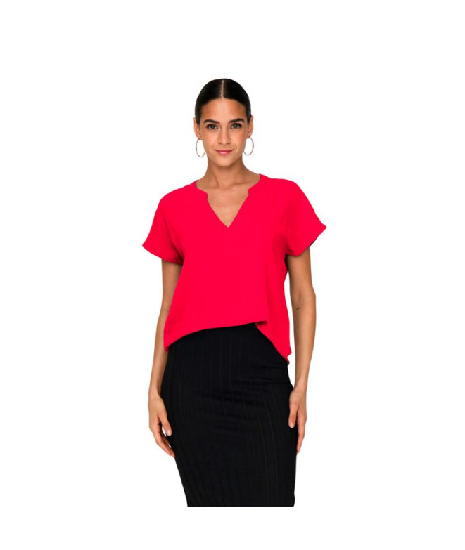 Camiseta Only Jdylion Life S/S Noos Ski Patrol Mulher