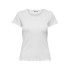 Camiseta Only Onlcarlotta S/S Noos White Mujer