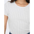 Camiseta Only Onlcarlotta S/S Noos White Mujer