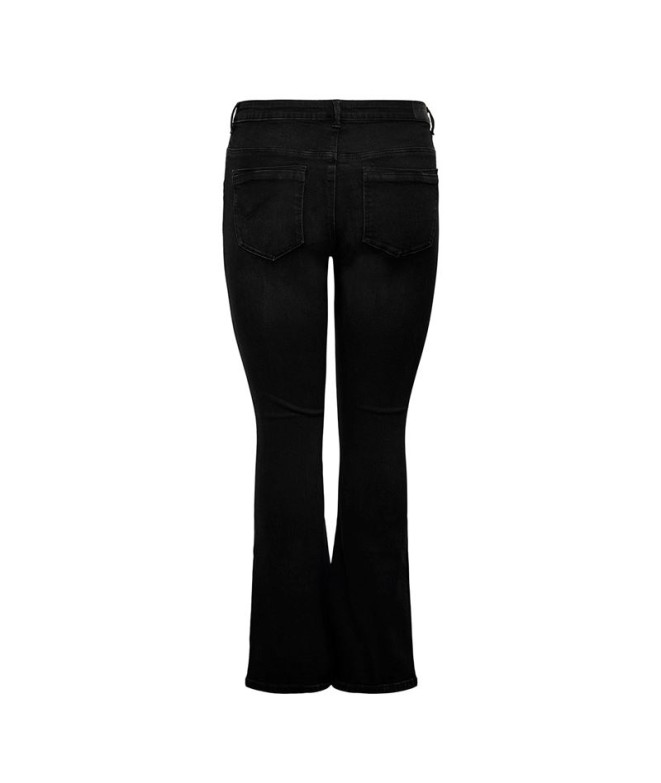 Calça Only Jeans Flare Carsally Hw Bj165 Noos...