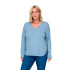 Moletom Only Carmargareta Ls Knt Noos Allure Detail:Melang Mulher