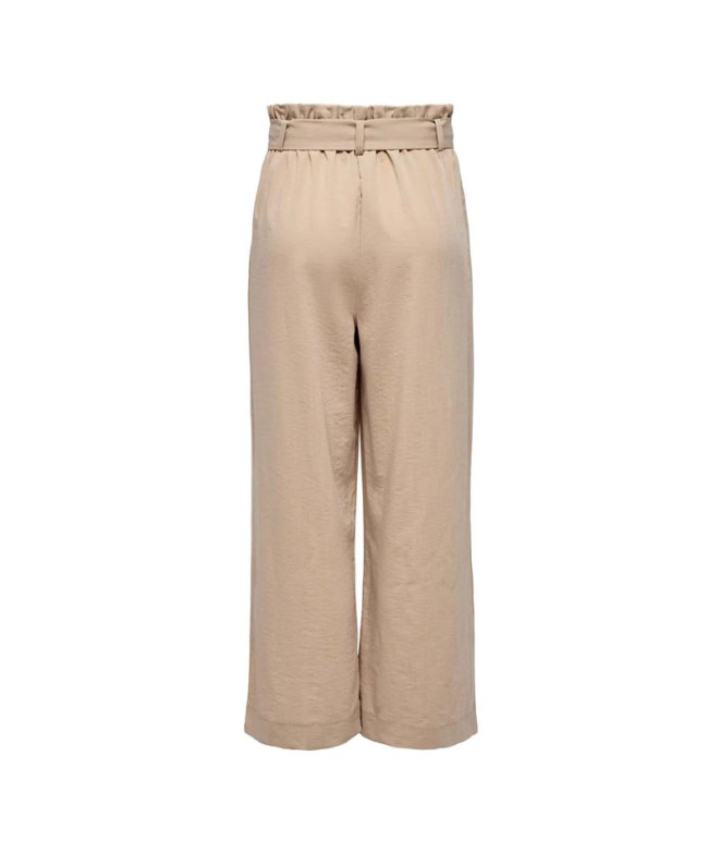Pantalón Only Onlmarsa Solid Paperbag Noos...