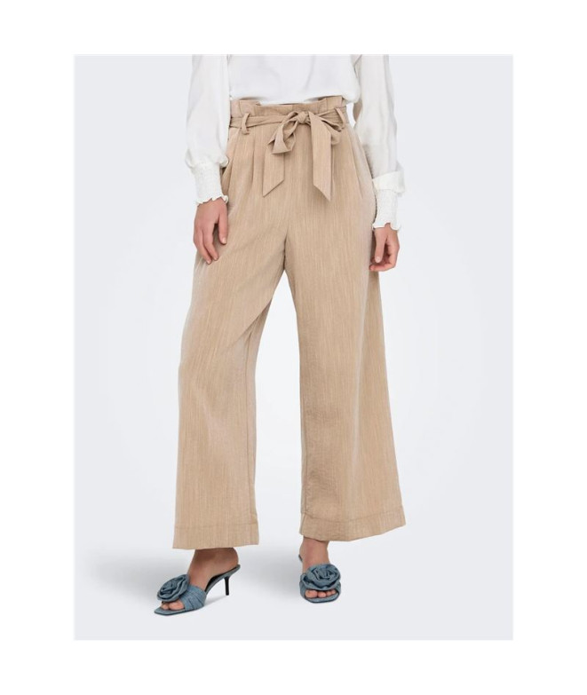 Pantalón Only Onlmarsa Solid Paperbag Noos...
