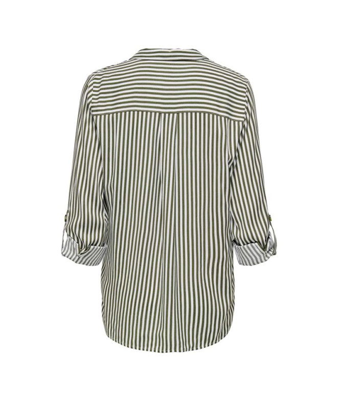 Camisa Only Onlyasmin L/S Noos Grape Leaf...
