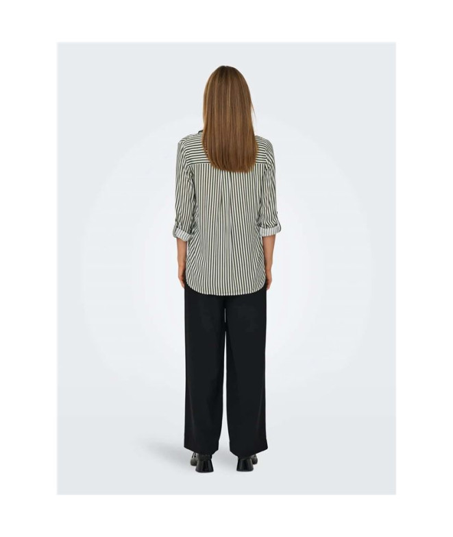 Camisa Only Onlyasmin L/S Noos Grape Leaf...
