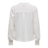Camiseta Only Onlmette V-Neck Ls Smock Noos Cloud Dancer Mujer