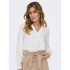 Camiseta Only Onlmette V-Neck Ls Smock Noos Cloud Dancer Mujer