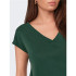Camiseta Only Onlfree Life S/S Mod.V-Neck Noos Sycamore Mujer