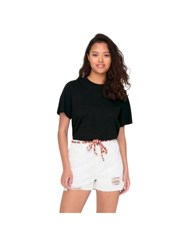 Camiseta Only Jdypisa S/S T- Noos Preto Mulher