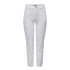 Pantalón Only Onlemily Stretch Hw Str Ank Dnm Noos White Mujer