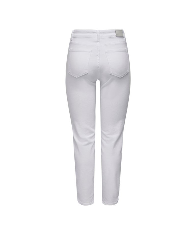 Pantalón Only Onlemily Stretch Hw Str Ank Dnm...