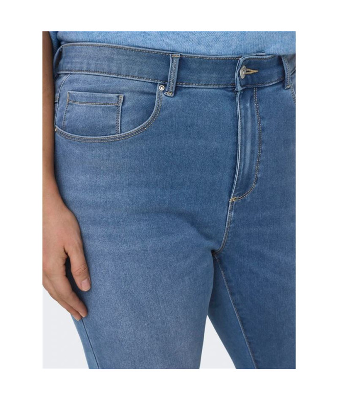 Calça Only Caraugusta Hw Skinny Dnm Bj369 Noos...