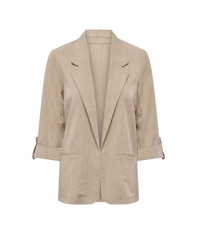 Chaqueta Only Onlmarsa 3/4 Noos Safari Detail:Melang Mujer