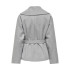 Chaqueta Only Onlaugusta Life Short Coat Otw Noos Dark Grey Melange Mujer