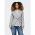 Chaqueta Only Onlaugusta Life Short Coat Otw Noos Dark Grey Melange Mujer
