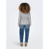 Chaqueta Only Onlaugusta Life Short Coat Otw Noos Dark Grey Melange Mujer