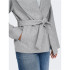 Chaqueta Only Onlaugusta Life Short Coat Otw Noos Dark Grey Melange Mujer