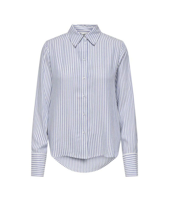 Camisa Only Onlberit Life L/S Cloud Dancer Stripes Mujer