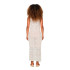 Vestido Only Onlbeach Life Sl Knt Eggnog Mujer