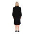 Vestido Only Carkatia Ls V-Neck Knt Noos Black Mujer