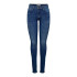 Pantalón Only Onlann Mid Skinny Dnm Soo615 Noos Dark Blue Denim Mujer