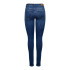 Pantalón Only Onlann Mid Skinny Dnm Soo615 Noos Dark Blue Denim Mujer