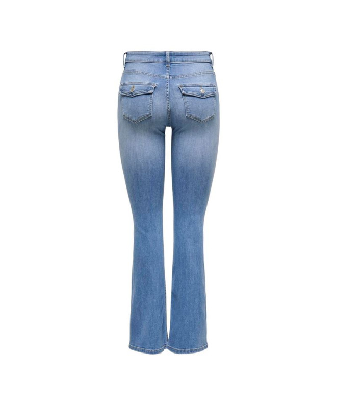 Jacqueline De Yong Dames Flared jeans OUTLET