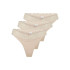 Braga Only Onlchloe Lace S.S Thong 3-Pack Acc Noos Peach Taffy Pack:X3 Mujer