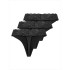 Braga Only Onlchloe Lace S.S Thong 3-Pack Acc Noos Black Pack:X3 Mujer