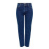 Pantalón Only Jdylullu Hwstraight Ank Jns Dark Bl Noos Dark Blue Denim Mujer