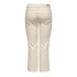 Calça Only Onlann-Kenya Mw Cr Ak Fla Ecru Dnm Noos Mulher Ecru
