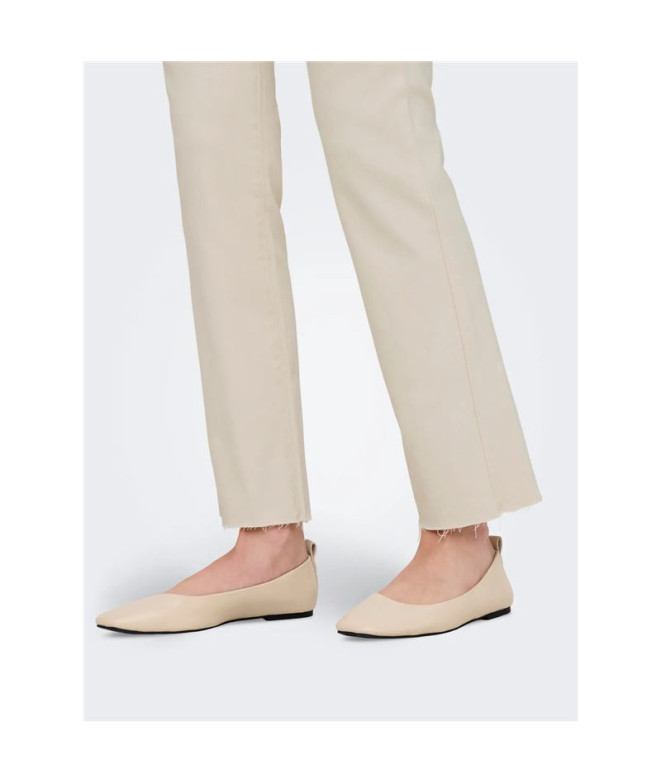 Pantalon Only Onlann-Kenya Mw Cr Ak Fla Ecru...
