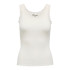 Camiseta Only Onlsara Sharai Lace Tank Noos Cloud Dancer Mujer