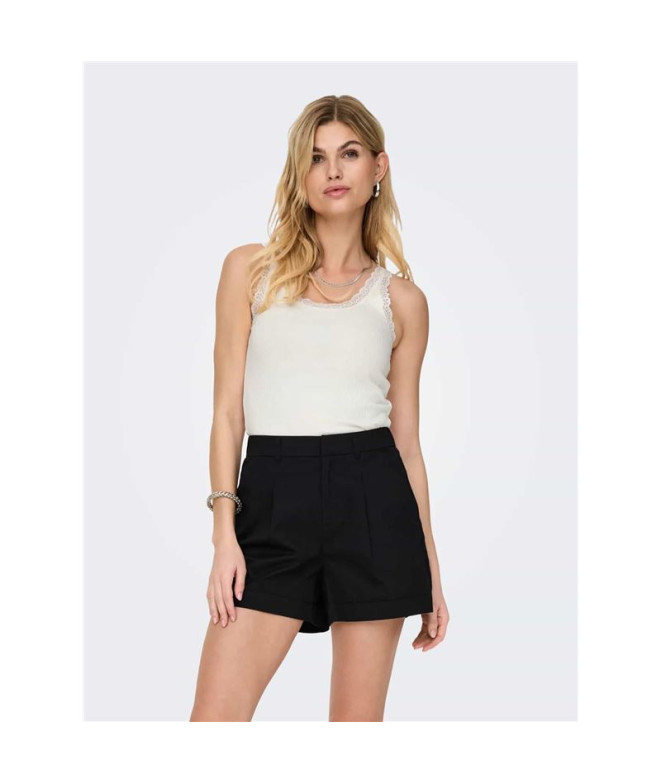 Camiseta Only Onlsara Sharai Lace Tank Noos...