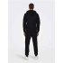 Sudadera Only & Sons Onsceres Zip Thr. ie Noos Black Hombre