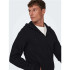 Sudadera Only & Sons Onsceres Zip Thr. ie Noos Black Hombre