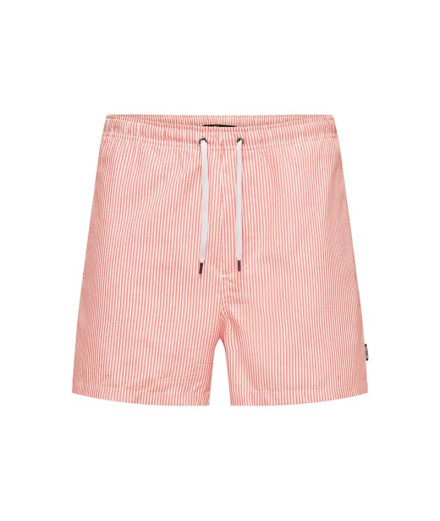 Fato de banho Only & Sons Onsted Stripe Seersucker Swim...