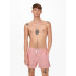 Fato de banho Only & Sons Onsted Stripe Seersucker Swim Noos Porcelain Rose Homem