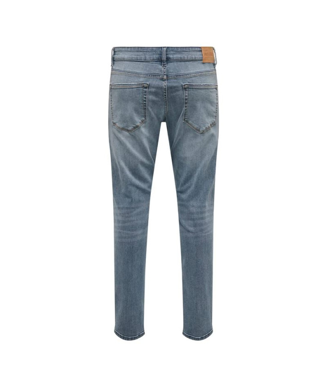 Pantalón Only & Sons Onsloom Slim Blue Grey...