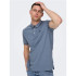 Camiseta Only & Sons Onsfletcher Life Slim Ss Polo Noos Flint Stone Hombre