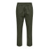 Pantalón Only & Sons Onslinus Crop 0007 Cot Lin Noos Olive Night Hombre