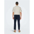 Pantalón Only & Sons Onslinus Crop 0007 Cot Lin Noos Dark Navy Hombre